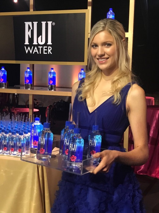 Fiji Water is one of the official Emmy Governors Ball beverages