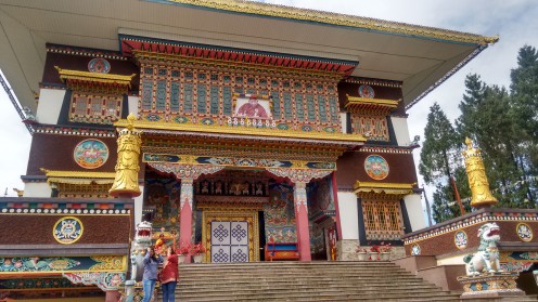 The beauty of Ngadak Monastery cannot be ignored