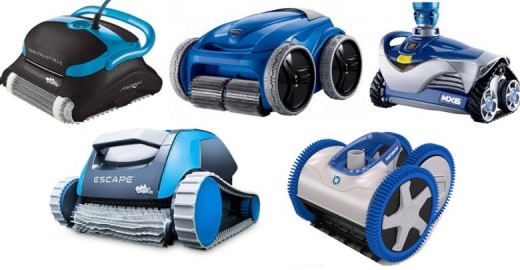Common Models of Robotic  Pool Cleaners