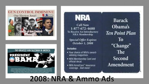 Past NRA and Ammo sales ads