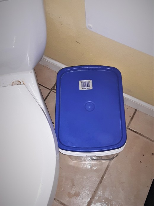 Toilet Cloth Bucket