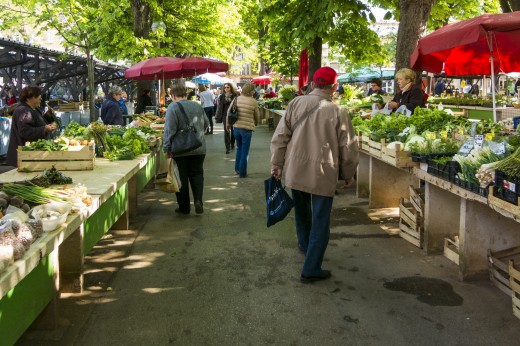 One of many markets across the country