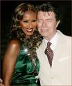 Iman and David Bowie 