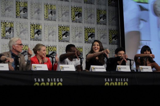 A Discussion Panel at a Comic Con