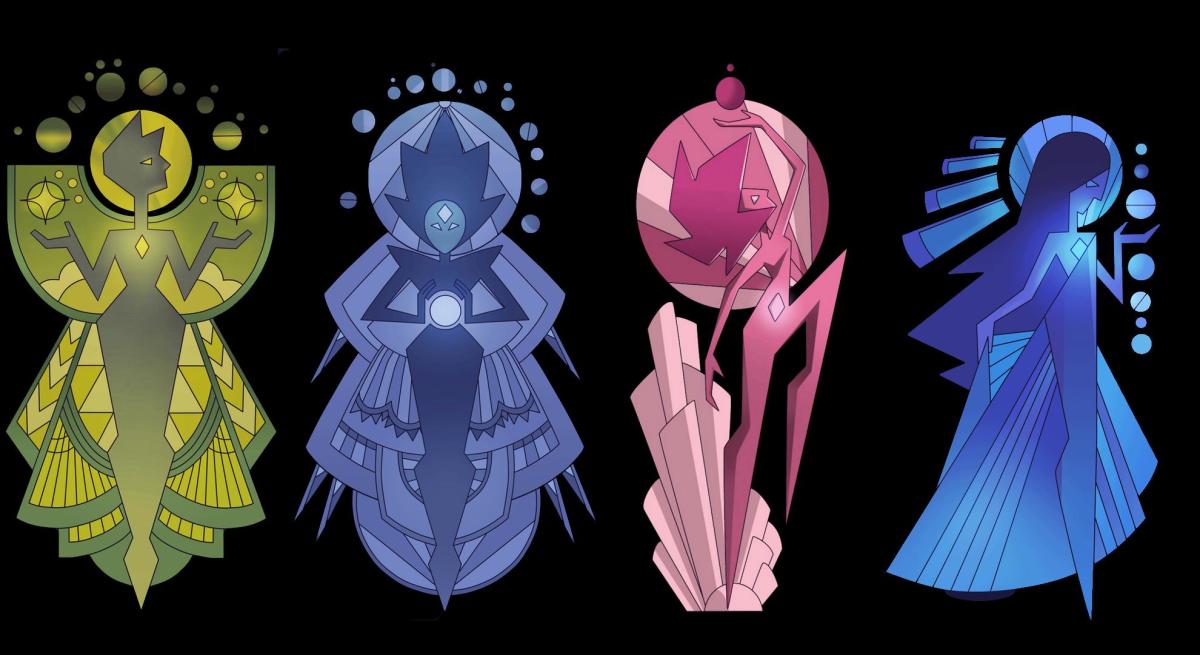 Character Profiles The Diamonds In Steven Universe