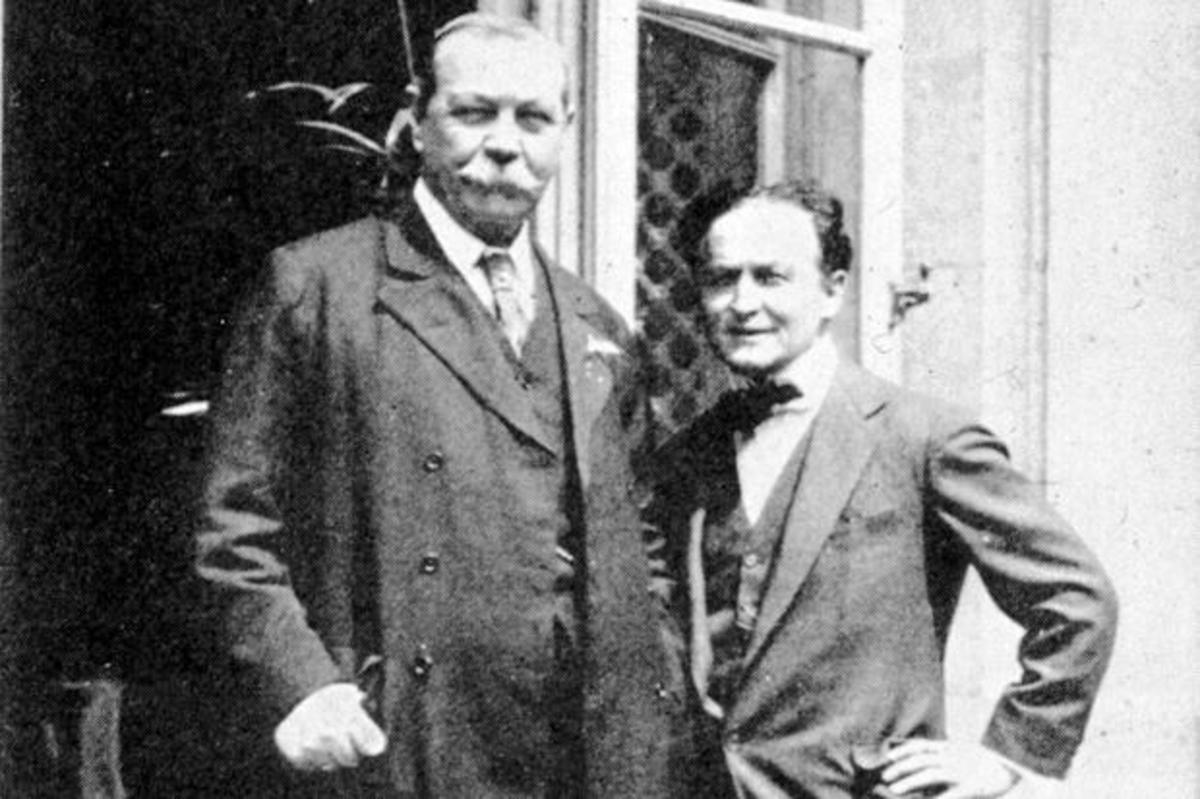Harry Houdini and Arthur Conan Doyle