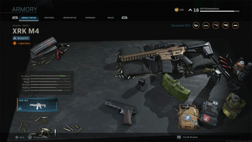 "Call of Duty MW" Armory
