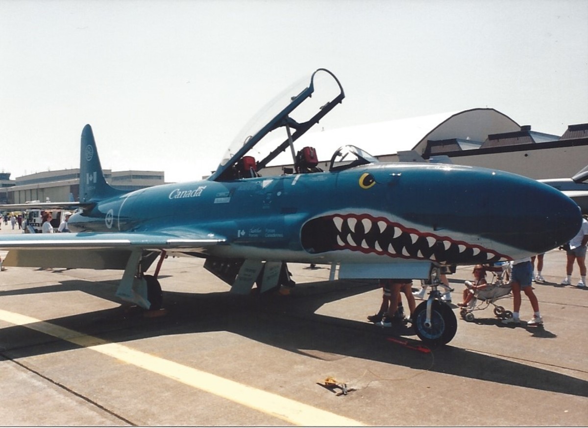 A Canadian Air Force, T-33, 1992.