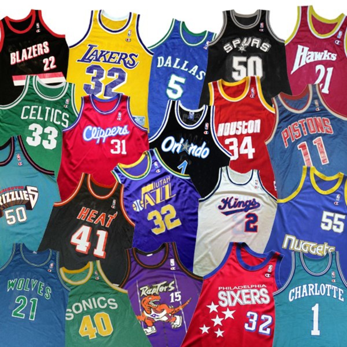 most popular nba jerseys all time
