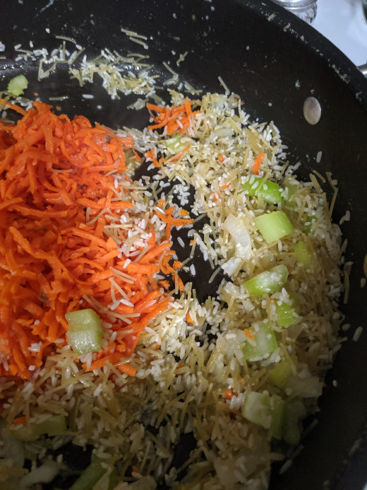 Add rice a roni