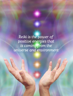 Reiki the power of positive energies that are coming from the Universe and solve the problems of our daily life