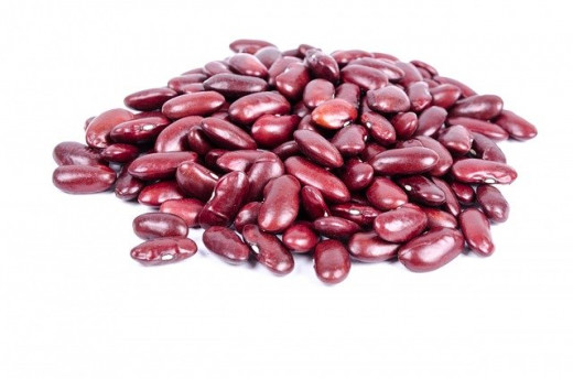 Kidney beans ready for cooking up to make a tasty lasagna. Serve with a fresh, green salad. I have been cooking this recipe for years and it's still a popular meal in our home.