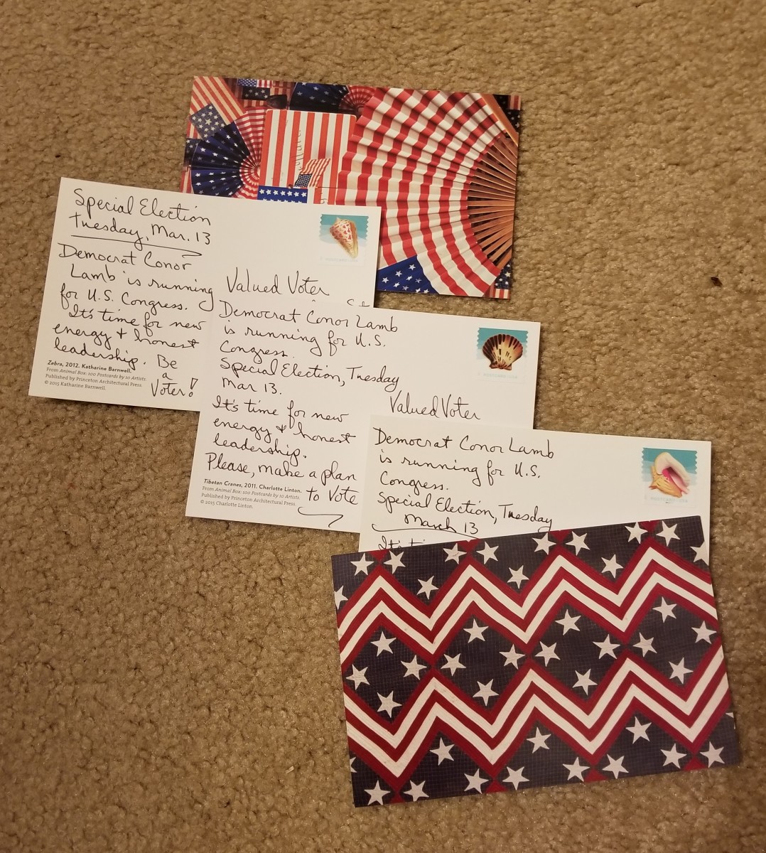 Using Postcards for Political Action