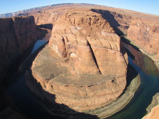 fish-eye of Horseshoe Bend