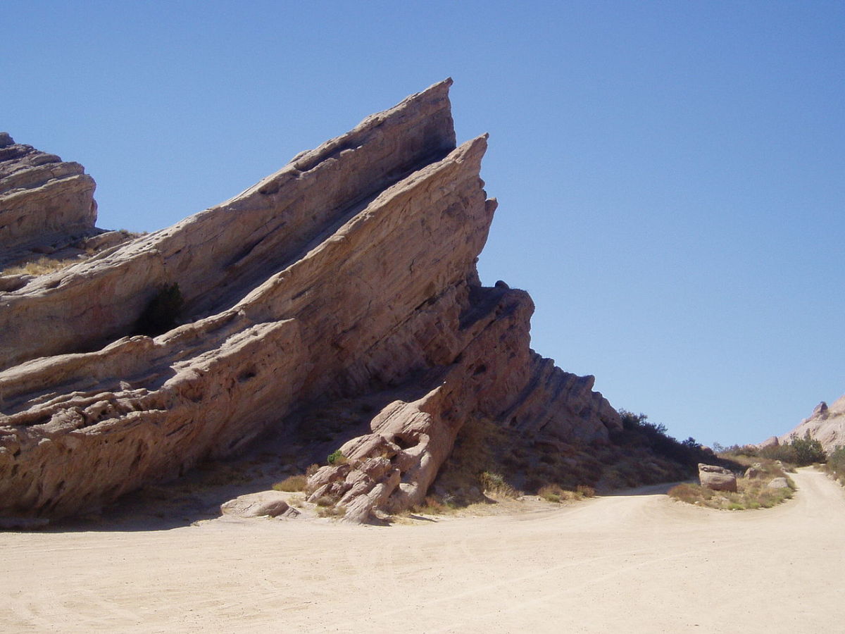 Vasquez Rocks, the location for the fight between Captain Kirk and the Gorn Captain.