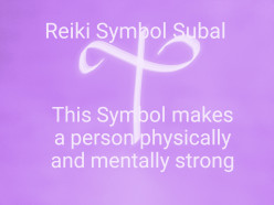 Reiki Symbol Subal makes a person physically and mentally strong