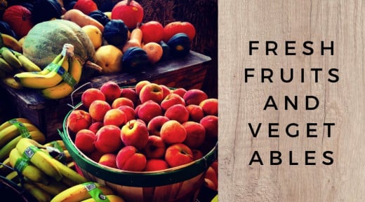 FRESH FRUITS AND VEGETABLES