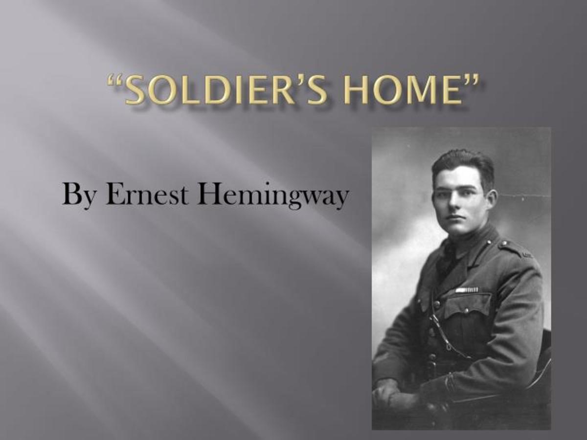 A Soldiers Home by Ernest Hemingway