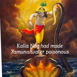 Shri Krishna purified the Yamuna Water that was made poisonous by Kalia Nag this shows how vast science technology then