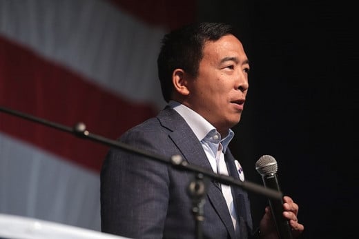 Andrew Yang, Candidate for Democratic Nomination for US President 