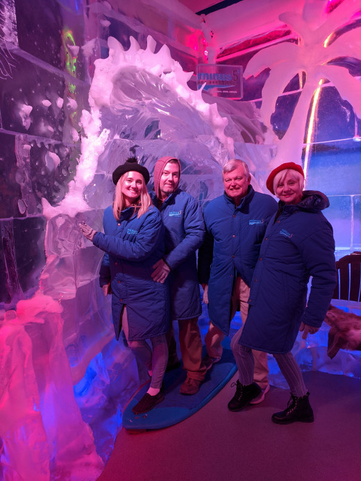 Visiting Las Vegas and Its New Ice Experience Attraction HubPages