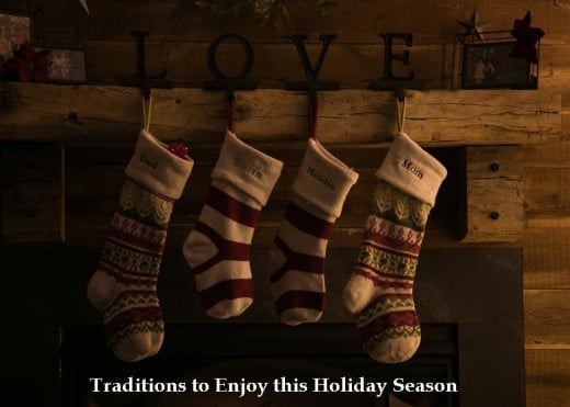 Consider buying or making homemade Christmas stockings this year!