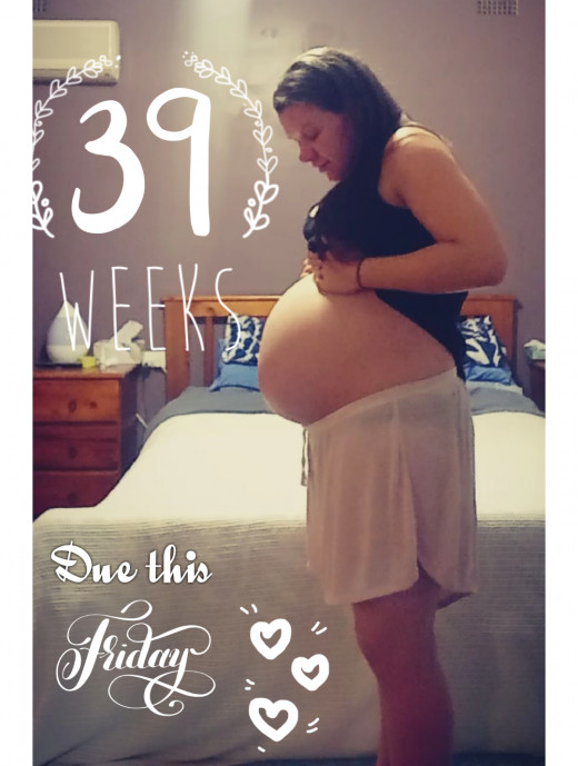 Me at 39 weeks