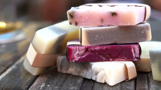 Soap making can be a fun project and doubles as an easy Christmas gift.