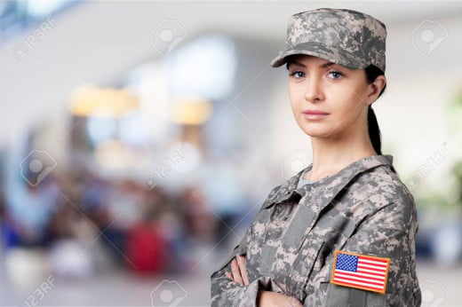 Female Soldier 