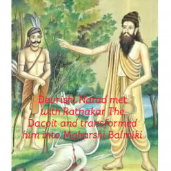 The Story of Aadi Kavi Balmiki who became Maharshi from Dacoit Ratnakar