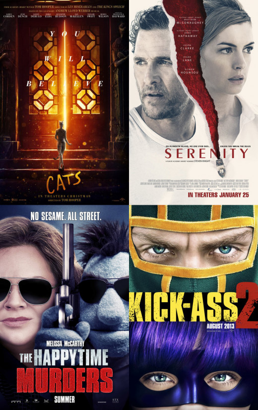 10 Worst Films of the '10s