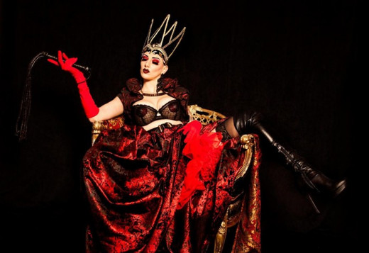 The sultry babes of burlesque revue Valtesse will bring out their demons at the Lovers Fetish Fantasy Halloween Party 