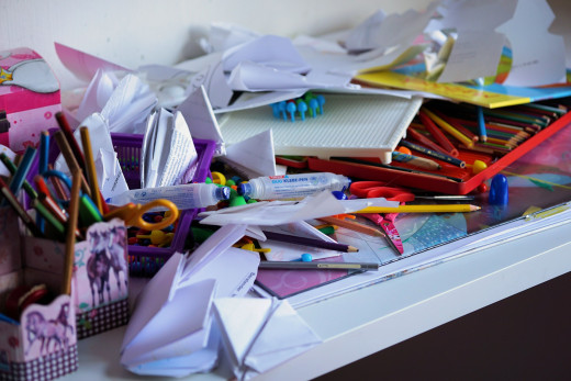 An organizer can help show you how to stay organized. You need to be willing to maintain the order you create together.