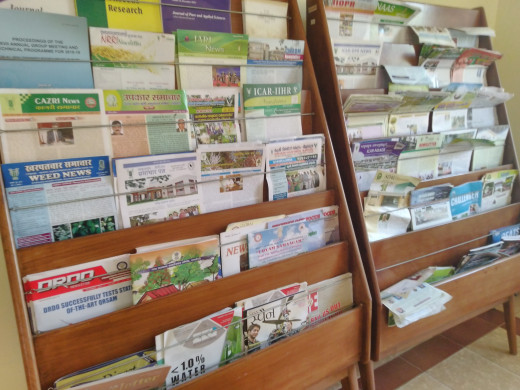 Periodical magazines on agriculture