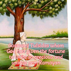 Goswami Tulsidas transformed the daughter of Dravirh's king to boy with the religious Granth Ramayan