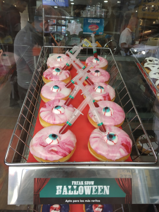 Halloween Donuts in Madrid