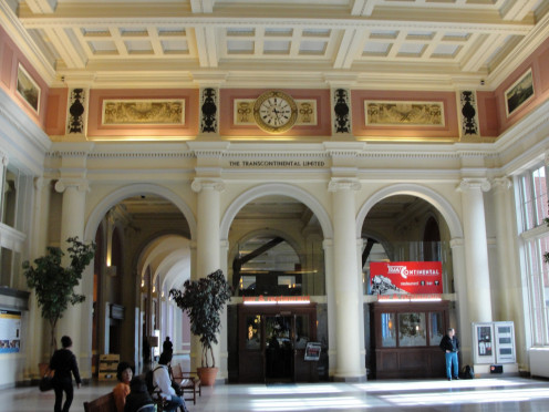 Waterfront Station interior