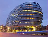 The Corporation of London. Looks just like an Insect Bee Hive and within it all it's layers or 'castes' in a class system.