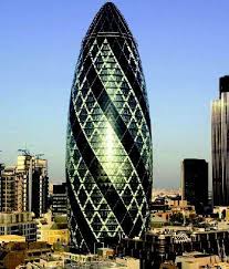 The Gherkin of London. Hive Mind Emulation.