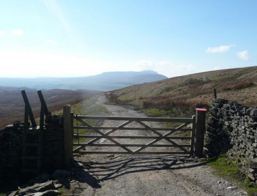From the starting point at High Birkwith Farm, take the gate out onto a well cared-for track