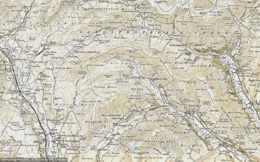 Three Peaks area map. Best to buy an accurate Ordnance Survey map...