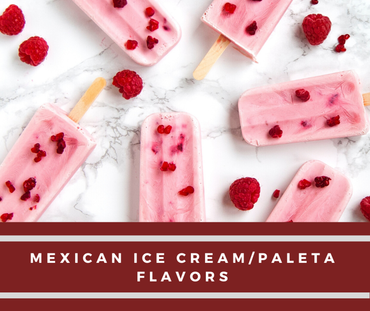 Mexican Ice Cream Paleta Flavors And Explanations In English