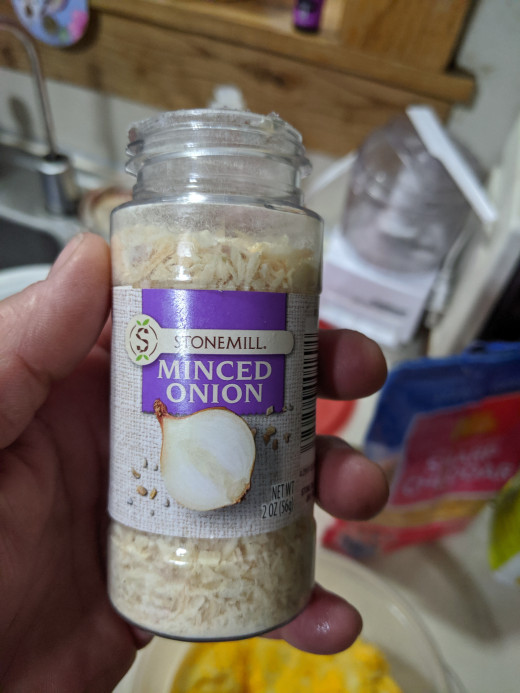 Minced onion