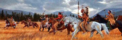Sioux Warriors at Powder River
