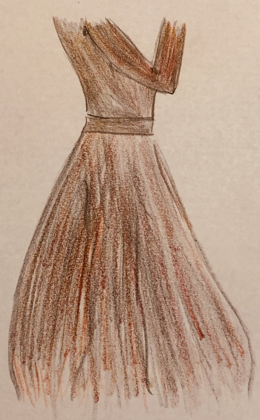 Illustration of a dress