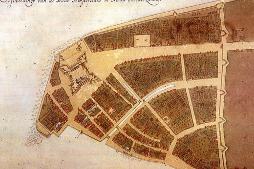 New York Map 1660