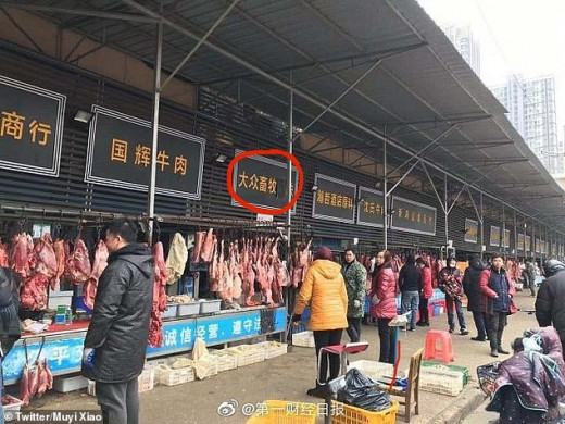 Located in Wuhan, the Huanan seafood and animal market is suspected to be the origin of the novel Coronavirus outbreak.