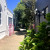 Entrance to Blooms Café in High Street, Motueka