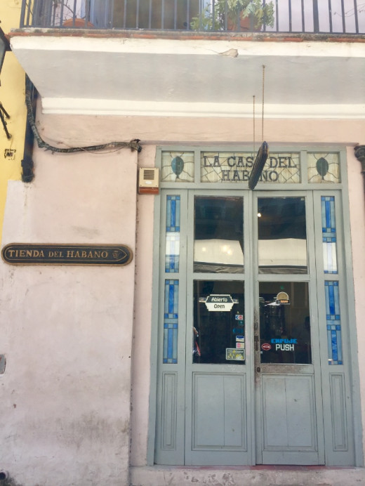 Cuban sigars are world famous.
