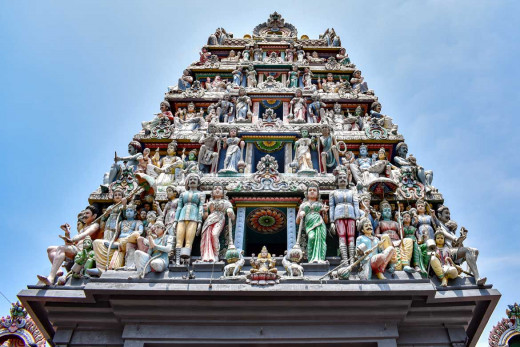 The majestic Gopuram